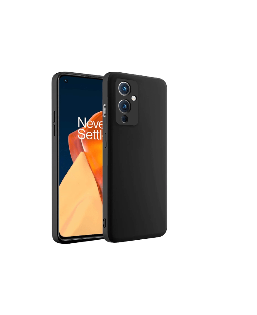 Back Cover For OnePlus 9 ( Silicone|Black )