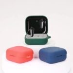 Compatible for Realme Buds Air 3s Case Cover Skin, 360 Degree, Anti Fall, Protective Silicone Case Cover with Keychain