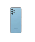 Silicone Mobile Back Cover for Samsung Galaxy A32 4G Only for 4G Model (Transparent)