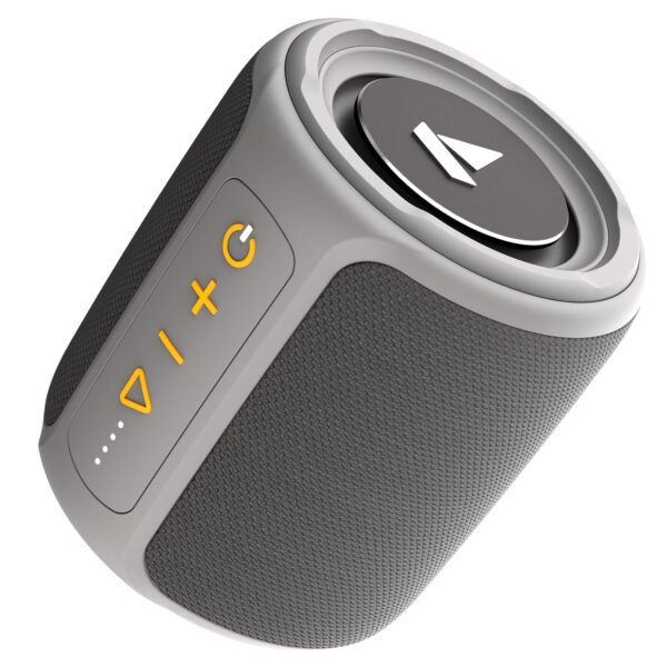 boAt Stone 352 Bluetooth Speaker with 10W RMS Stereo Sound, IPX7 Water Resistance, TWS Feature, Up to 12H Total Playtime, Type-C Charging (Grey)