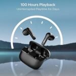 boAt Airdopes Atom 81 Pro Truly Wireless in Ear Ear Buds W/100Hrs of Playtime, 4 Mics with Enx, Beast Mode with 50Ms Low Latency, 13Mm Drivers, Iwp Tech, ASAP Charge, (Black)