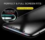 Matte Tempered Glass for Reno 7 Pro 5G -Black | 0.3mm Flexible 9 (Pack of 1)