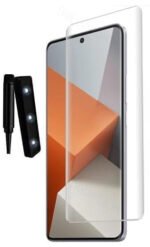 Premium UV Tempered Glass Design For Xiaomi Redmi Note 13 Pro Plus 5G Smartphone Advanced Border Less Full Edge | Screen Protector (Pack Of 1)