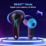 boAt Immortal 128 in Ear Earbuds, 40 Hours Playback (Black)