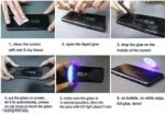 Premium Curved UV Tempered Glass for OnePlus 12R Edge to Edge Full Coverage Fingerprint and Oil Resistant with Advanced UV Glue and Easy Installation Kit