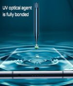 Premium HD+ Curved Gorilla UV Tempered Glass for Itel S23 Plus Edge to Edge Full Coverage Fingerprint and Oil Resistant with Advanced UV Glue and Easy Installation Kit