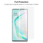 Premium Uv Tempered Glass Screen Protector Compatible For Samsung Galaxy Note 10 Plus Smartphone (Pack Of 1) With Edge To Edge Full Coverage Uv And Easy Installation Kit