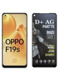 D+ Matte Tempered Glass With 18H Hardness For Oppo F19s | Full screen Coverage - 6.43 inch (PACK OF 1)