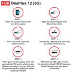 Tempered Glass Screen Protector Compatible for Etc (D-OnePlus 12 (1+12) 5G)