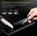 Tempered Glass Screen Protector Compatible for Motorola Edge 40 Neo 5G with Edge to Edge Full Coverage UV and Easy