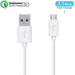USB Cable for Realme 1, Realme 2, Realme 3 Pro, Realme 3i, Realme C1, Realme C11, Realme C21Y,Realme Narzo 50i USB Cable Original Like Charger Cable | Fast Charging Cable | (4 Amp, 1 Meter, WM14, White)