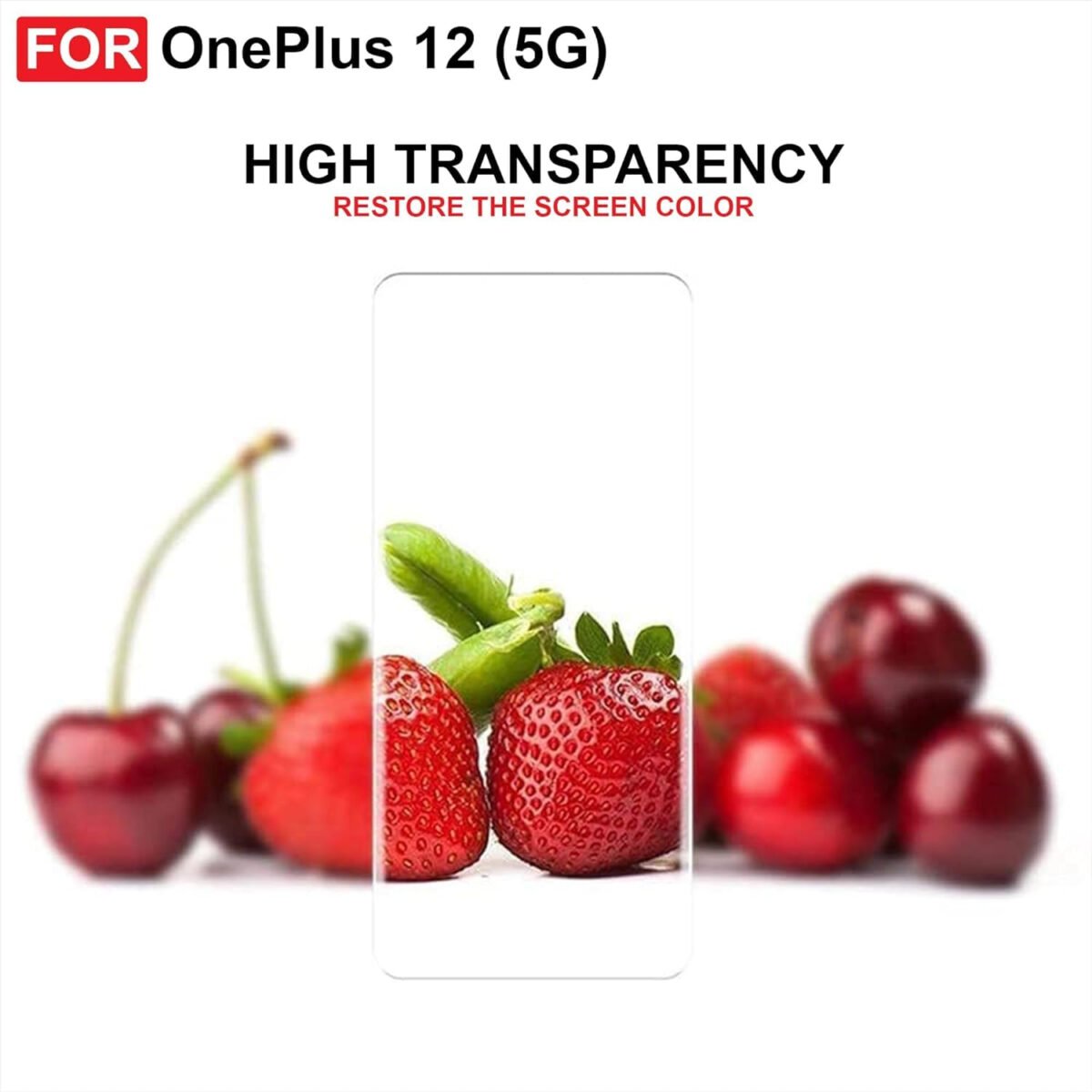 Tempered Glass Screen Protector Compatible for Etc (D-OnePlus 12 (1+12) 5G)