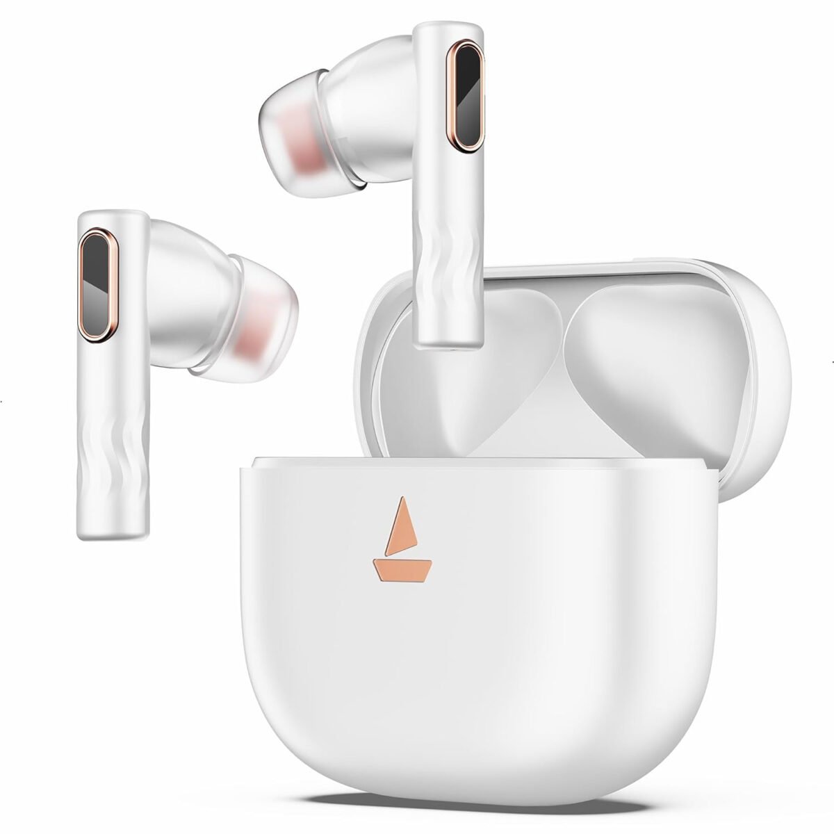 boAt Nirvana Nebula Truly Wireless in-Ear Earbuds w/Dolby Audio, ANC(Upto 35dB), 50 HRS Playback,6-Mic AI-ENx ,ASAP Charge (2 color options)