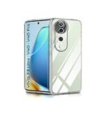 Vivo V40 / V40 Pro Clear Bumper Back Cover with Side Protection + HD Tempered Glass & Camera Lens Guard | Complete 3-in-1 Combo Pack (Transparent)