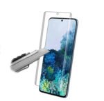 UV Tempered Glass For Samsung Galaxy S21 5G | UV Curved Screen Edge to Edge Protect Your Smartphone Screen Easy Installation Kit, Pack -1
