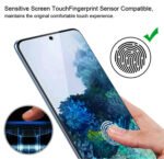 UV Tempered Glass For Samsung Galaxy S21 5G | UV Curved Screen Edge to Edge Protect Your Smartphone Screen Easy Installation Kit, Pack -1