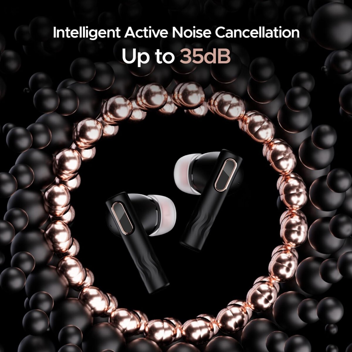 boAt Nirvana Nebula Truly Wireless in-Ear Earbuds w/Dolby Audio, ANC(Upto 35dB), 50 HRS Playback,6-Mic AI-ENx ,ASAP Charge (2 color options)