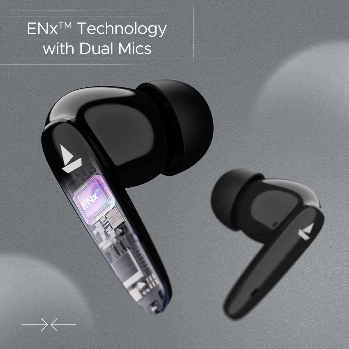 boAt Airdopes 161 Pro in Ear Earbuds, Wireless Earbuds with 50 Hours Playback ( Black )
