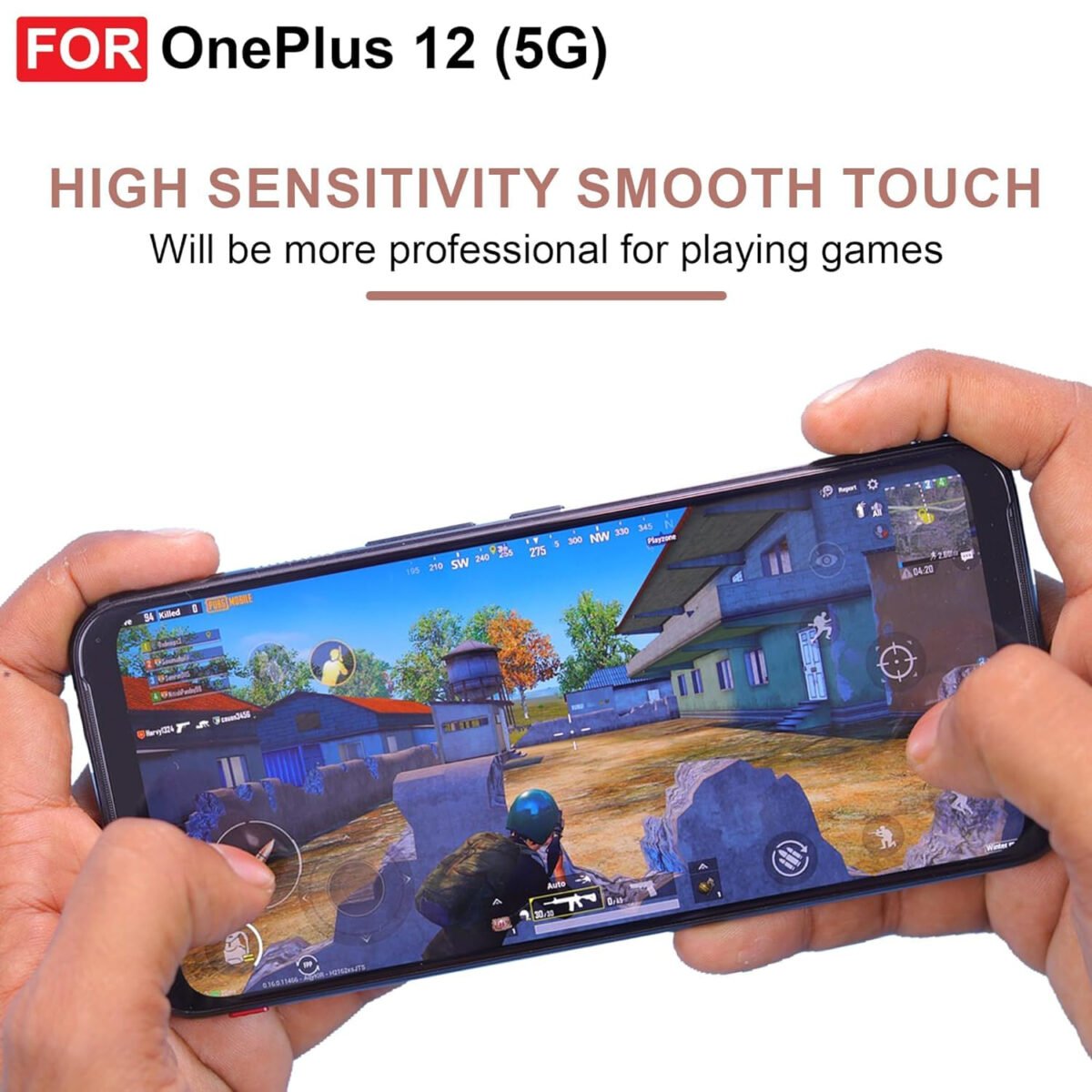 Tempered Glass Screen Protector Compatible for Etc (D-OnePlus 12 (1+12) 5G)