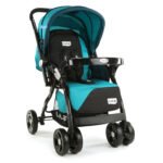 LuvLap baby stroller, Pram for baby with 5 point safety harness, Spacious Cushioned seat with Multi level seat recline,