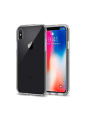 iPhone X/XS Clear Case | Full Body 360 Protection Shock Proof TPU | Soft Flexible Slim-Fit (Transparent)