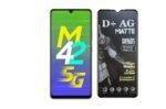 D+ Matte Tempered Glass With 18H Hardness For Samsung Galaxy M42 Smartphone | Full Screen Coverage-6.6 Inch (Pack Of 1)