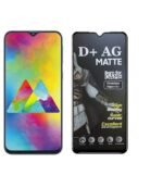 D+ Matte Tempered Glass With 18H Hardness For Samsung Galaxy M20 Smartphone (Pack Of 1)
