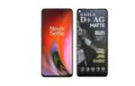 D+ Matte Tempered Glass With 18H Hardness For OnePlus Nord 2 (PACK OF 1)