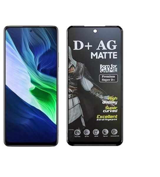 D+ Matte Tempered Glass With 18H Hardness For Infinix Note 10 Pro-Smartphone (Pack Of 1)