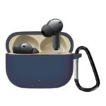 Case Cover Compatible with Realme Buds T300 TWS (Earbuds Not Included) (Navy Blue)