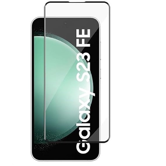 Tempered Glass Screen Protector Compatible for Samsung Galaxy S23 FE 5G with Edge to Edge Coverage and Easy Installation kit (Pack Of 1)