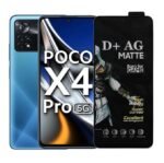 D+ MATTE Gaming Tempered Glass for POCO X4 Pro 5G (Pack Of 1)