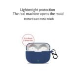 Case Cover Compatible with Realme Buds T300 TWS (Earbuds Not Included) (Navy Blue)