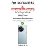 Basic Case for OnePlus 11R 5G (Thermoplastic Polyurethane_Clear)