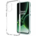 Silicone Best Camera Protection Back Cover Case For Oneplus Nord 3 5G|Ultra Clear Soft Case|Inbuilt Dust Plugs&Anti-Slip Grip|Slim&Protective Back Case For Oneplus Nord 3(Transparent)