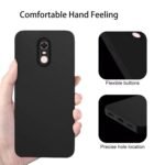 Mi Redmi Note 5 Back Cover Soft Matte Liquid Silicone TPU | Camera Protection | Shockproof Slim Back Case for Mi Redmi Note 5 (Black)