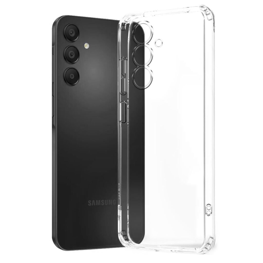 Back Case Cover for Samsung Galaxy M15 5G / F15 5G | Shockproof Design | Camera Protection Bump | Soft Back Case for Samsung M15 / F15 5G (TPU, Transparent)