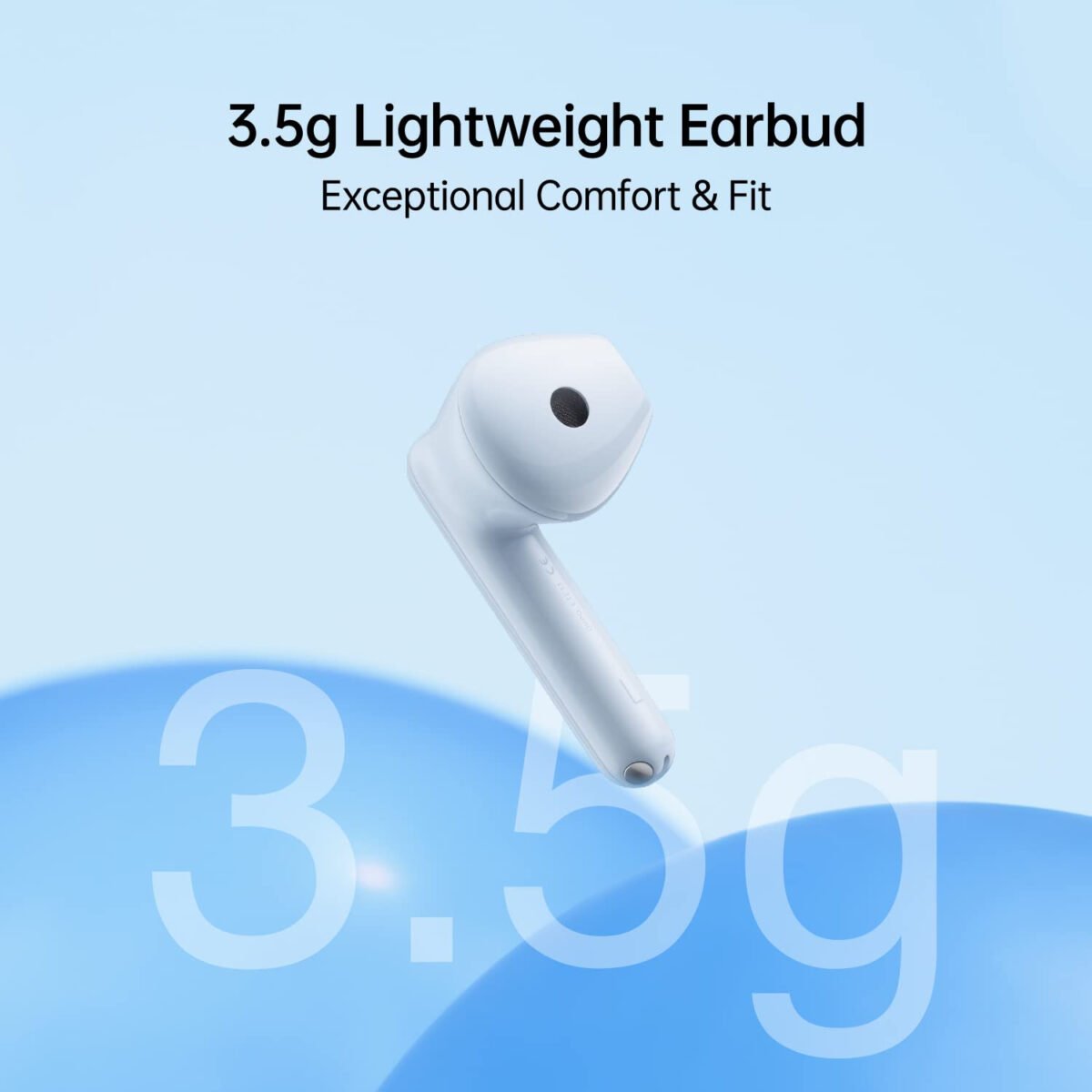 OPPO Enco Air 2 Bluetooth Truly Wireless in Ear Earbuds with Mic - White