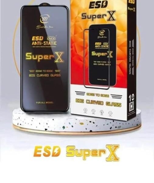 Super X ESD Tough Smoother Experience - Ultra-Clear HD Gorilla Tempered Glass -Dust Proof Screen Protector/Screen Guard Designed for xioami redmi Note 9.Pack of 2
