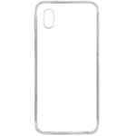 Soft & Shockproof Silicone Back Cover with inbuilt Cushioned Edges for Samsung Galaxy M01 Core (Transparent)