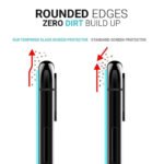 Super X Designed for Apple iPhone X Screen Protector Tempered Glass Guard - (Pack of 2)