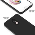 Mi Redmi Note 5 Back Cover Soft Matte Liquid Silicone TPU | Camera Protection | Shockproof Slim Back Case for Mi Redmi Note 5 (Black)