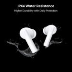 Oppo Enco Air2i Bluetooth Truly Wireless in-Ear Earbuds with Mic, Fast Charging & Up to 28Hrs Battery -Moonlight (Colour White)