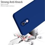 Mi Redmi Note 5 Back Cover Soft Matte Liquid Silicone TPU | Camera Protection | Shockproof Slim Back Case for Mi Redmi Note 5 (Blue)