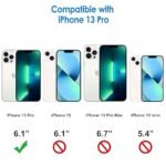JBL Case for iPhone 13 Pro Silicone Case Clear Transparent Shockproof Scratch Resistant Protective Phone Soft Silicone Slim Cover for iPhone 13 Pro (Transparent)