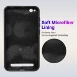 Silicone Soft Back Cover Case for Xiaomi Redmi 5A (Black)
