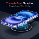 iPhone 16 Back Case Cover | Ultra Hybrid Transparent Camera and Drop Protection Back Case Cover (Transparent)