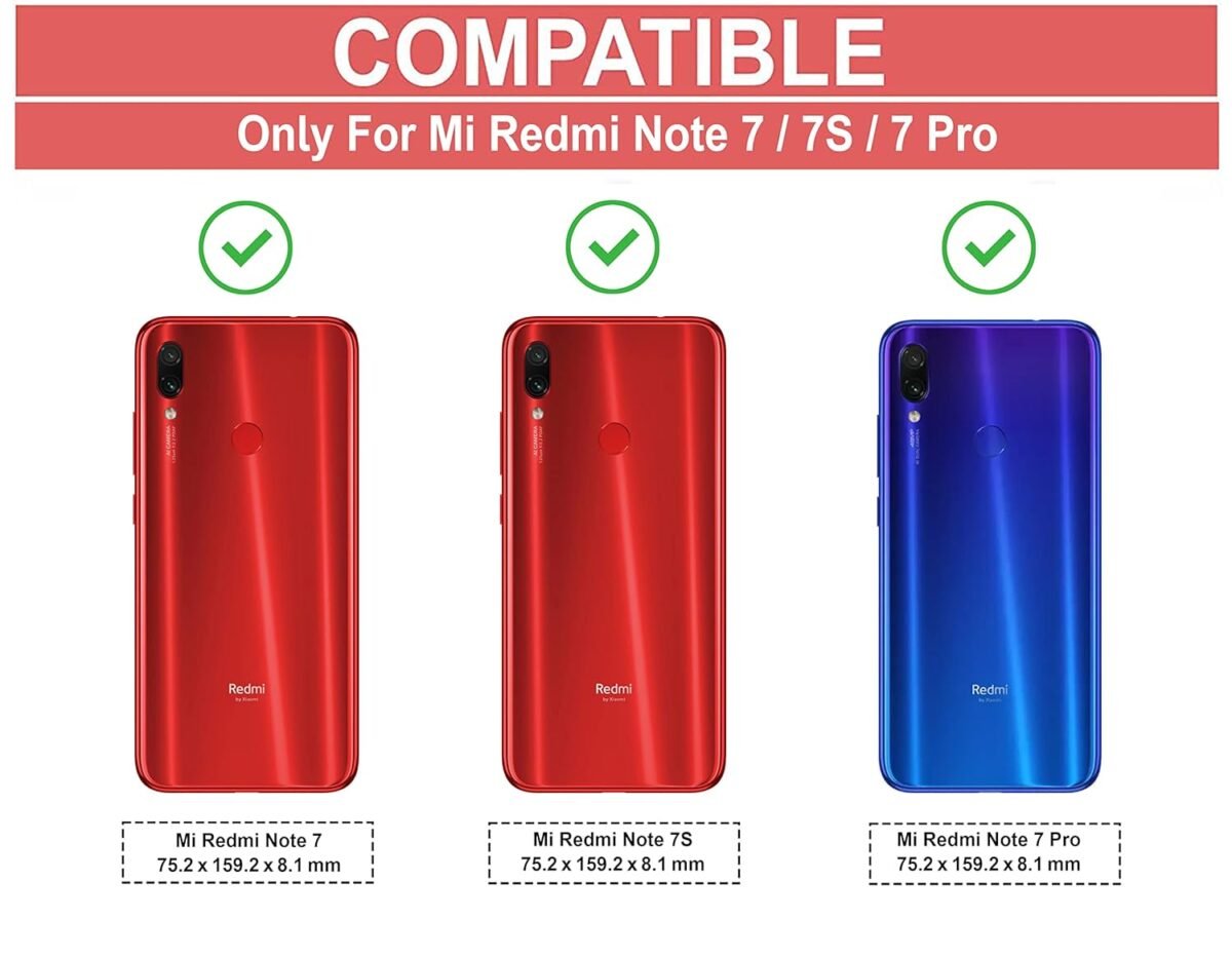 Back Cover for Xiaomi Redmi Note 7 Pro Transparent