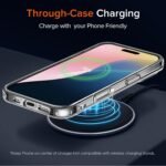 iPhone 16 Pro (2024) Premium Transparent Hybrid Soft Slim Dust Proof Back Case Cover with Camera Protection (Transparent)