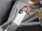 Warrior Acrylic Clear Back Cover for Apple iPhone 16 Plus | Slim Shockproof [Military Grade Protection] Hybrid Bumper Case (Grey Sides)